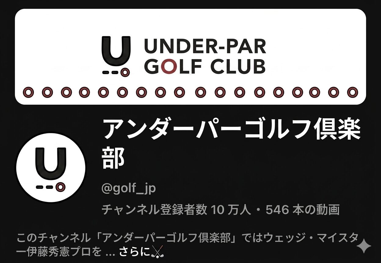 アンダーパーゴルフ倶楽部 伊澤秀憲