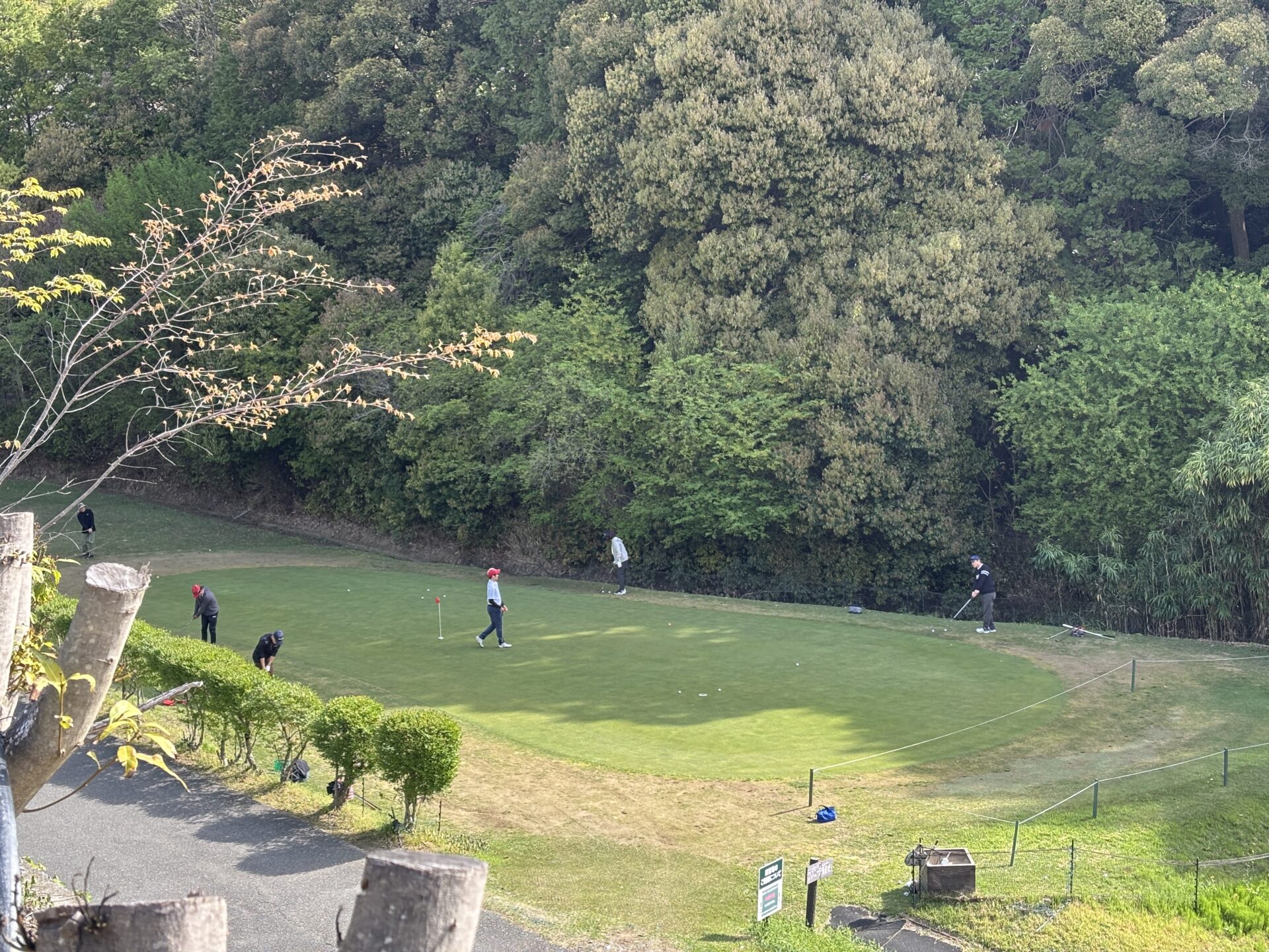 愛宕原GC アプローチ練習場