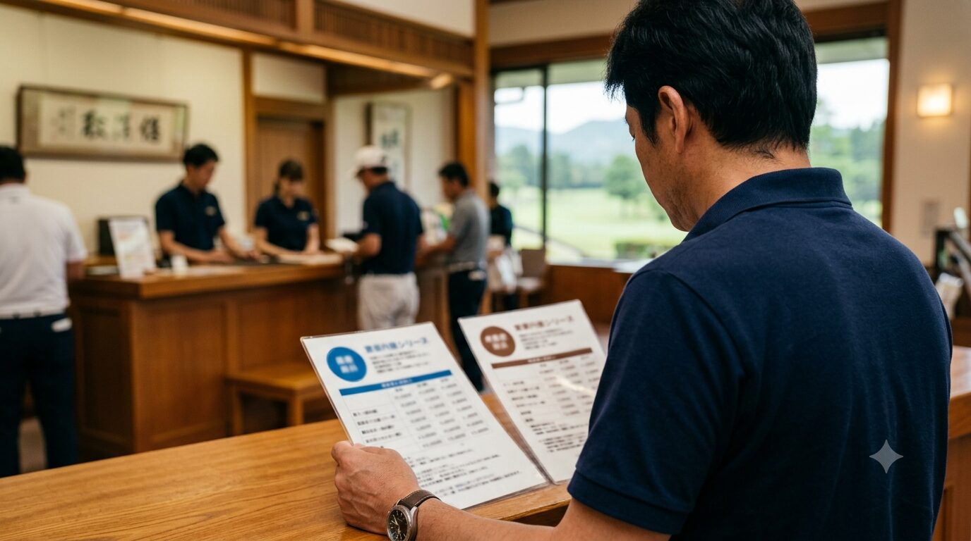 平日と休日の料金プランを比較する様子